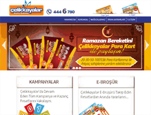 Tablet Screenshot of celikkayalar.com.tr